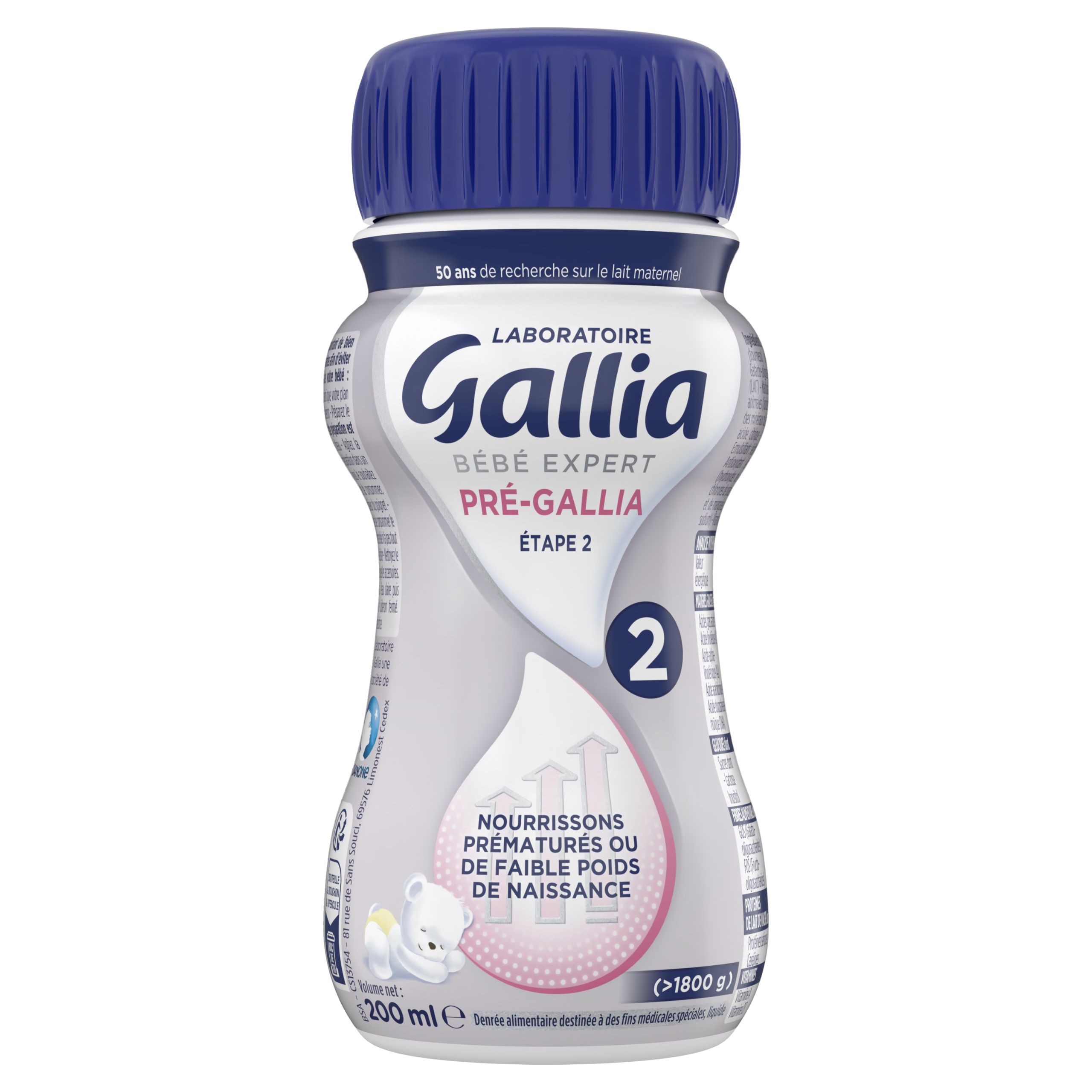 LABORATOIRE GALLIA BÉBÉ EXPERT PRÉ-GALLIA Etape 2  200ML
