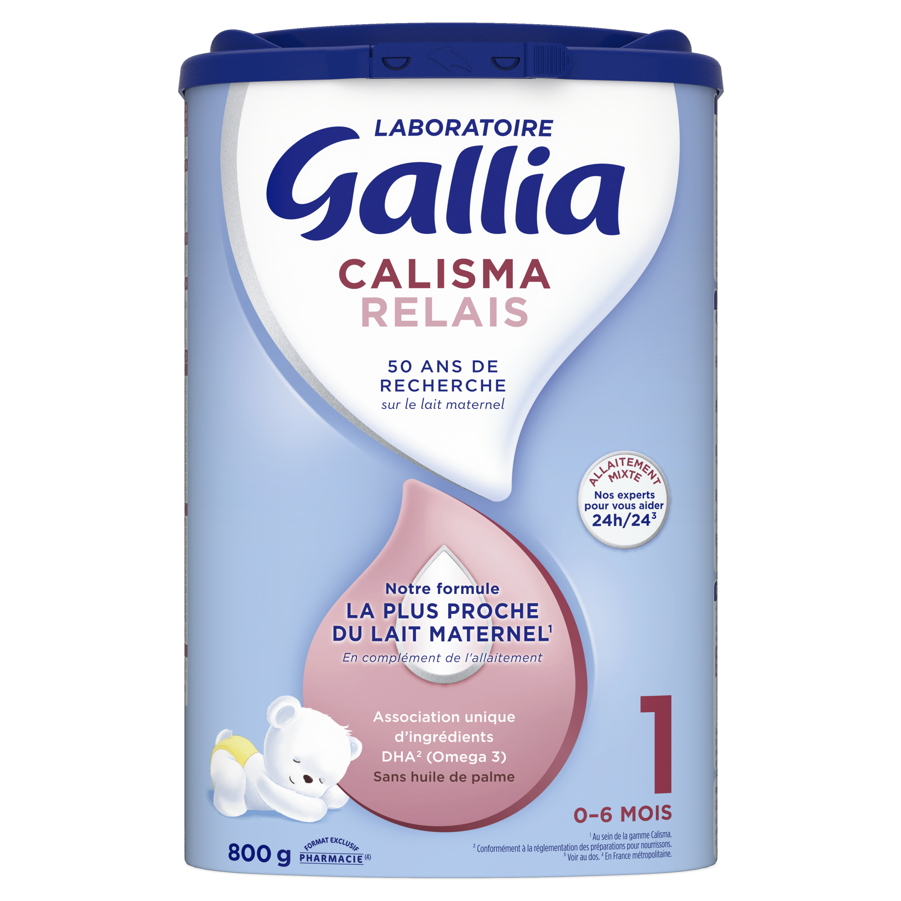 LABORATOIRE GALLIA CALISMA RELAIS 1er âge  800G